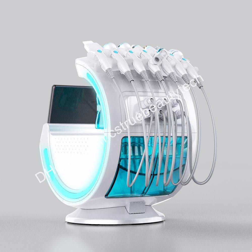 Ultrasonic Skin Scrubber Aquabrasion Elite RF Cryo Therapy Machine - CSTrueBeauty
