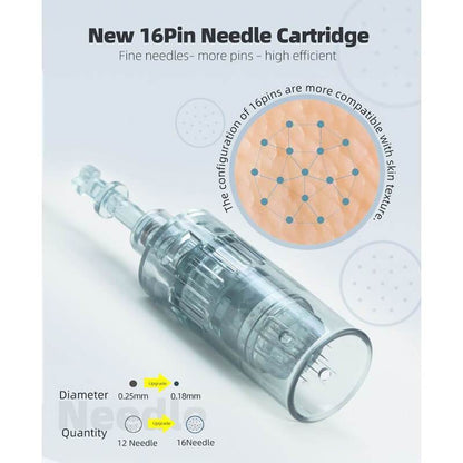 Wireless Electric Microneedle Dermapen Dr.pen M8 Professional Microneedling Therapy System Cartridge Battery Beauty Pen - CSTrueBeauty