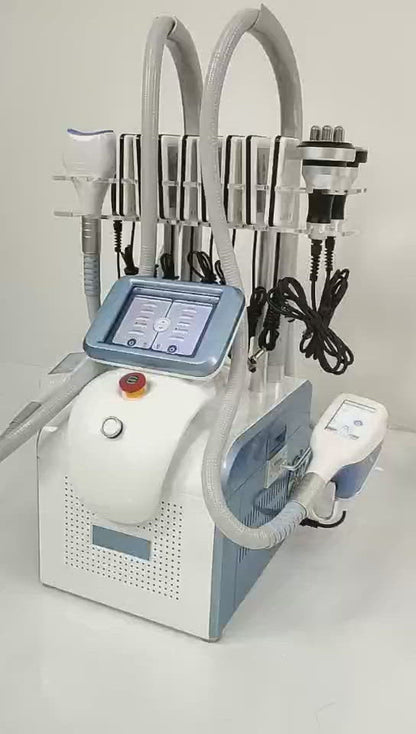 Cryotherapy Physiotherapy Cyro Slimming Cryolipolysys Fat Freeze 360 Angle Treatment Handles skin Rejuvenation Fat Freezing Lipolysis Laser RF Machine