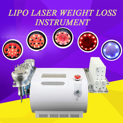 8in1 Vacuum & Bipolar RF slimming machine 40K negative pressure beauty equipment RF wrinkle laser weight loss instrument - CSTrueBeauty