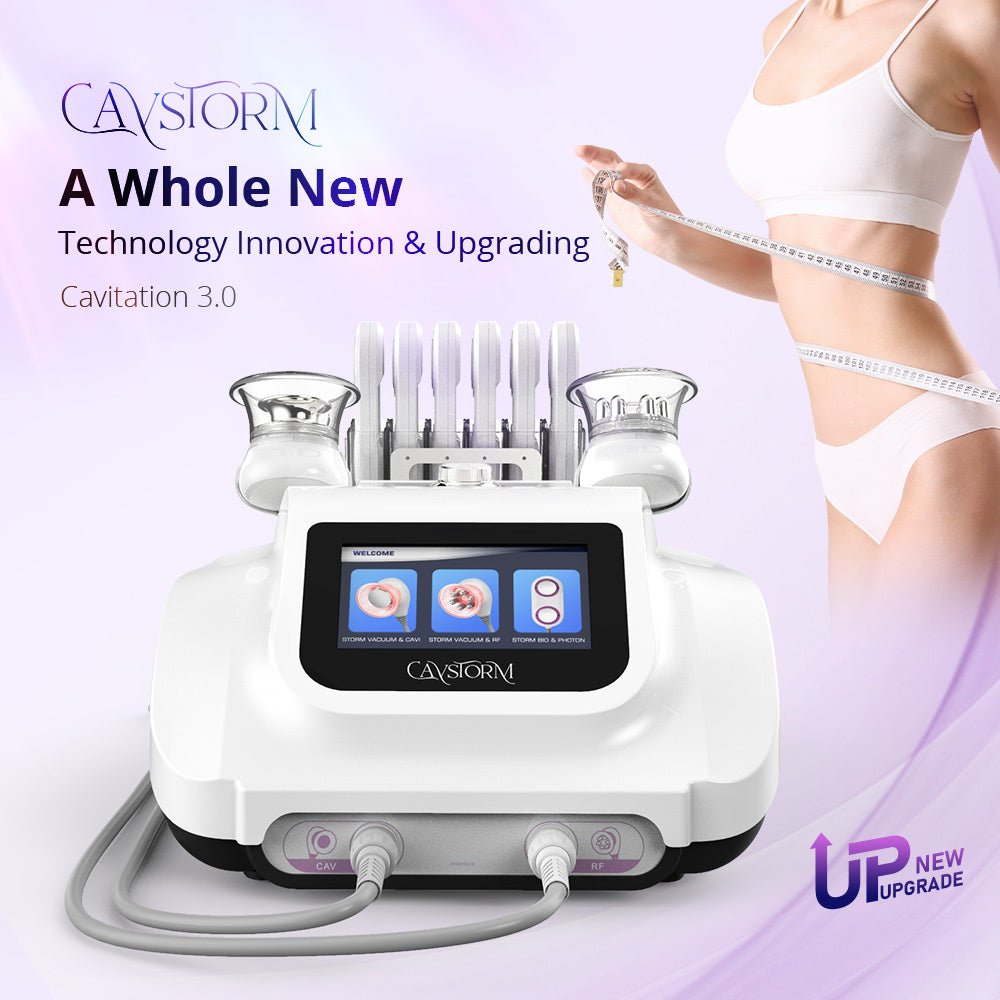 CaVstorm Ultrasonic Cavitation 3.0 Slimmin Microcurrent RF Vacuum Photon Machine - CSTrueBeauty