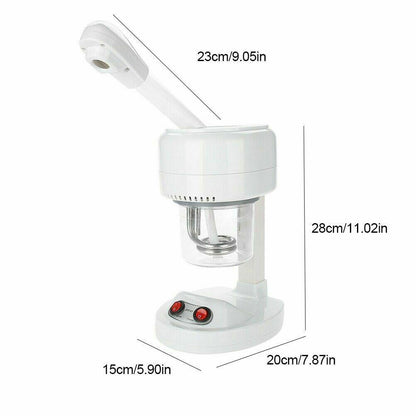 Facial Steamer Portable Ion Vapour Skin Tightening Ozone Steamer Spa Home Use Aromatherapy - CSTrueBeauty