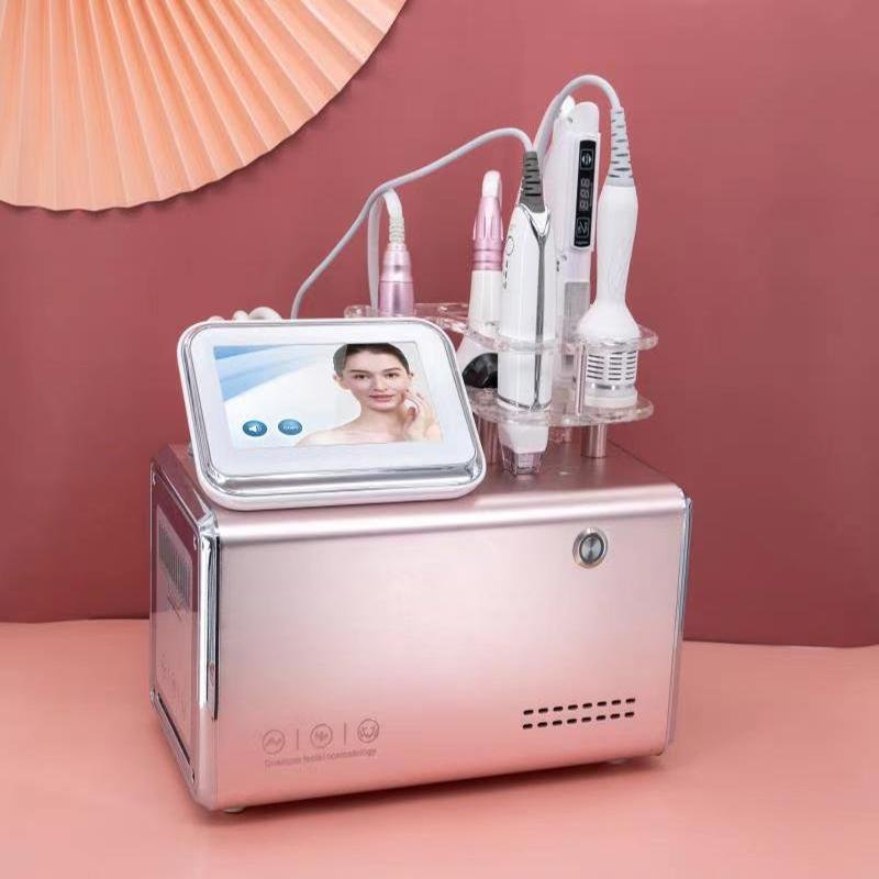Multifunctional 5 in 1 Skin Care RF Lifting EMS Mesotherapy Facial Machine Skin Rejuvenation Vacuum Hydration beauty machine - CSTrueBeauty