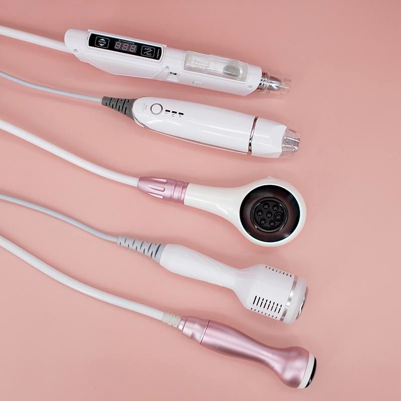 Multifunctional 5 in 1 Skin Care RF Lifting EMS Mesotherapy Facial Machine Skin Rejuvenation Vacuum Hydration beauty machine - CSTrueBeauty