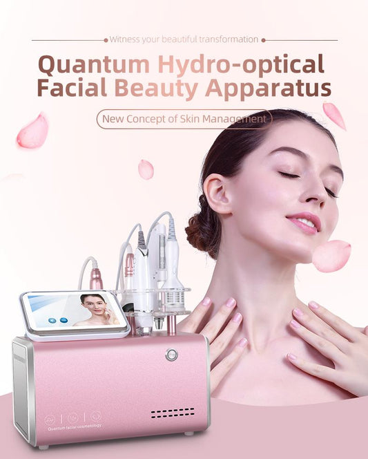 Multifunctional 5 in 1 Skin Care RF Lifting EMS Mesotherapy Facial Machine Skin Rejuvenation Vacuum Hydration beauty machine - CSTrueBeauty