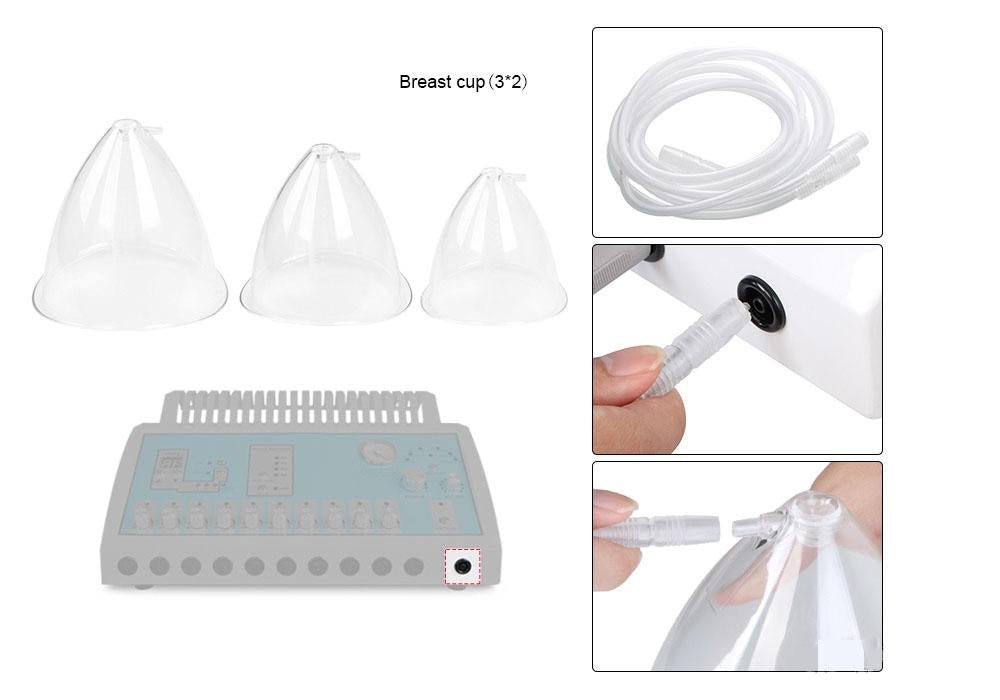Muscle Stimulator Body Slimming Vacuum Therapy Breast Enlargement Machine Body Massage weight loss slimming detox beauty machine - CSTrueBeauty