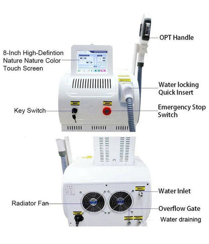 New 2020 Skin Care Machine IPL Opt Shr Hair Removal Elight Skin Rejuvenation Beauty Machine Acne Removal Salon Use - CSTrueBeauty