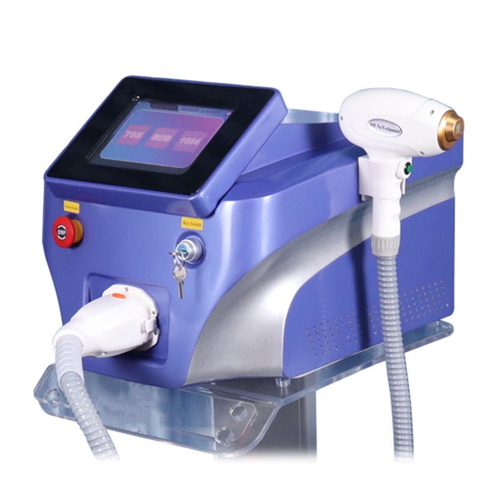 Spa Use Diode Laser Hair Removal Beauty Machine 755nm 808nm 1064nm Blue diode laser machine - CSTrueBeauty